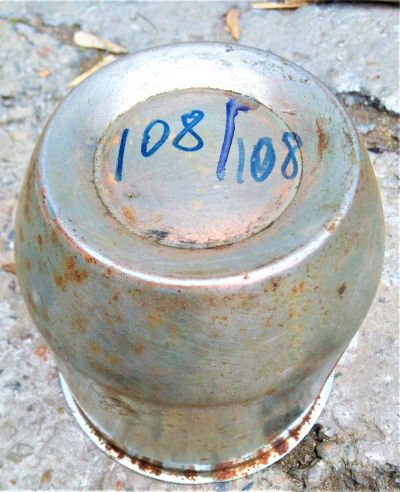 Лот: 16759524. Фото: 1. Крышка для литья стальная d108... Колпаки