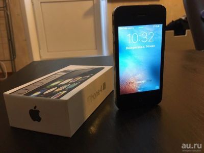 Лот: 9661704. Фото: 1. iPhone 4s black 8gb в идеальном... Смартфоны