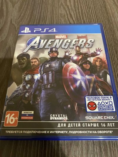 Лот: 16954836. Фото: 1. Marvel avengers ps4. Игры для консолей