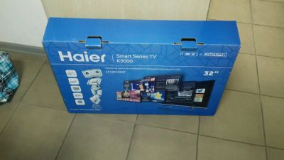 Лот: 13314640. Фото: 1. Телевизор Haier LE32K5500T (т5357... Телевизоры