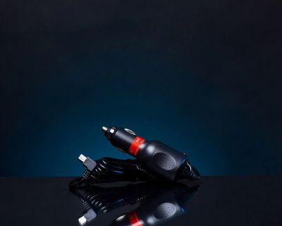 Лот: 19558063. Фото: 1. АЗУ для видеорегистратора miniUSB... Зарядные устройства, блоки питания, адаптеры сетевые для смартфонов