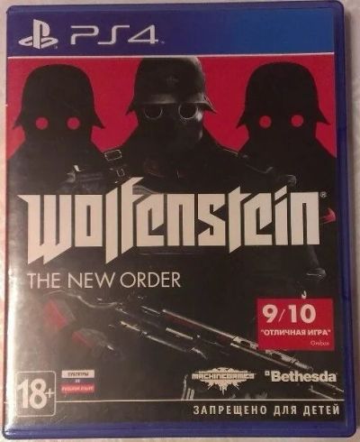 Лот: 10065052. Фото: 1. Wolfenstein: The New Order для... Игры для консолей