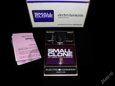 Лот: 1720587. Фото: 1. Electro-Harmonix Small Clone. Гитарные эффекты и комбоусилители