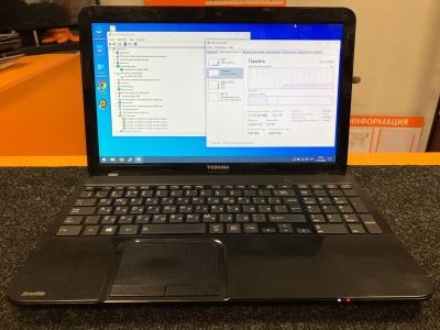 Лот: 23277013. Фото: 1. Б\У ноутбук Toshiba L850 Intel... Ноутбуки