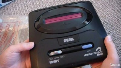 Лот: 8865310. Фото: 1. Sega Mega Drive 2 Игровая приставка... Игровые приставки, консоли