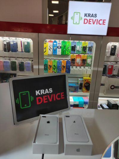 Лот: 19662190. Фото: 1. iPhone 8 plus 128gb белый под... Смартфоны