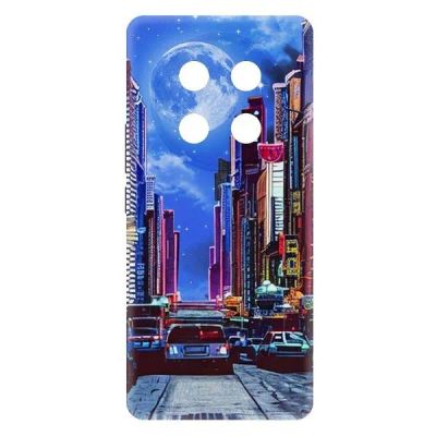 Лот: 25086620. Фото: 1. Чехол Krutoff Soft Case "Ночной... Чехлы, бамперы