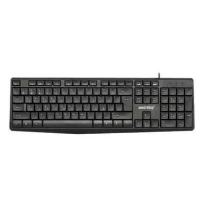 Лот: 23247683. Фото: 1. Клавиатура SmartBuy 220 USB черная... USB хабы