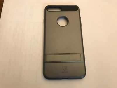 Лот: 9651228. Фото: 1. Чехол темно серый для Iphone 7... Чехлы, бамперы