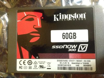 Лот: 9066786. Фото: 1. Накопитель SSD 60Gb, 2.5", SATA... SSD-накопители