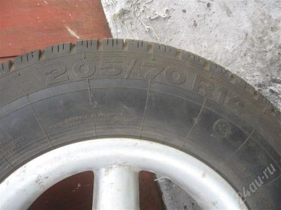 Лот: 719890. Фото: 1. продам резину 205/70 R14. Шины на дисках