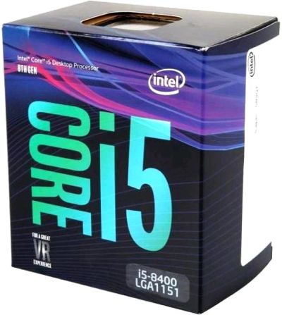 Лот: 13741345. Фото: 1. Intel i5-8400 процессор box с... Процессоры