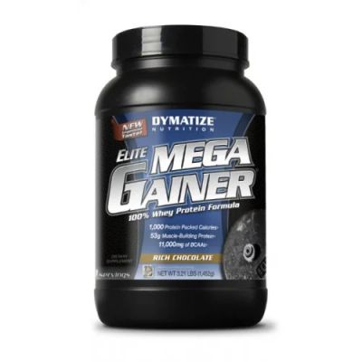 Лот: 7263642. Фото: 1. Гейнер Elite Mega Gainer от Dymatize... Спортивное питание, витамины