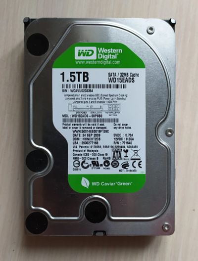 Лот: 16068193. Фото: 1. Жесткий диск для компьютера HDD... Жёсткие диски (HDD)