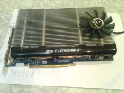 Лот: 205183. Фото: 1. PCI-E 512Mb EliteGroup GeForce8800GT. Видеокарты