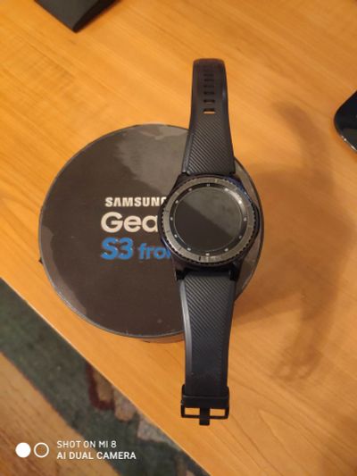 Лот: 15861815. Фото: 1. Samsung gear s3 frontier. Смарт-часы, фитнес-браслеты, аксессуары