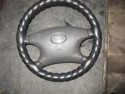 Лот: 1885448. Фото: 1. Руль с подушкой Toyota mark2 jzx110. Салон