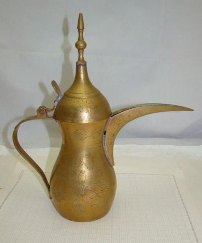 Лот: 13549185. Фото: 1. Кофейник кувшин кумган арабский... Другое (антиквариат)
