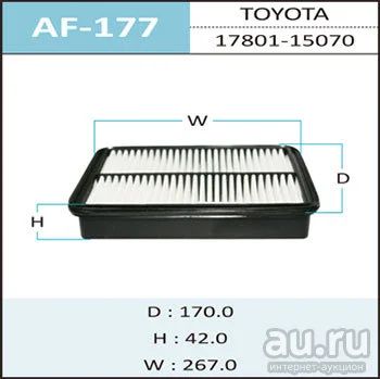Лот: 18584256. Фото: 1. Воздушный фильтр a-177 hepafix... Расходные материалы