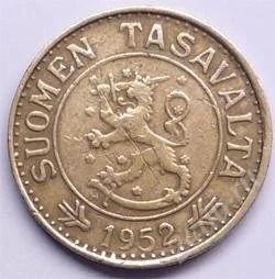 Лот: 95248. Фото: 1. Финляндия. 10 марок 1952г. Редкость... Европа