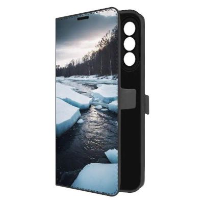 Лот: 25135149. Фото: 1. Чехол Krutoff Eco Book "Весенний... Чехлы, бамперы