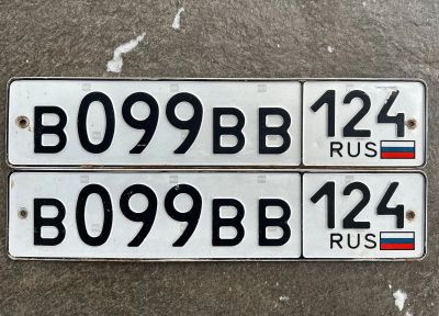 Лот: 19871567. Фото: 1. Продам гос.номер В 099 ВВ 124. Госномера