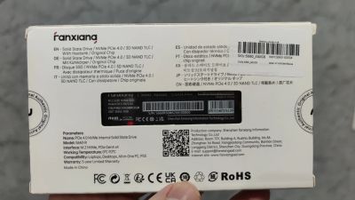 Лот: 24668728. Фото: 1. Fanxiang S660 500Gb. SSD-накопители