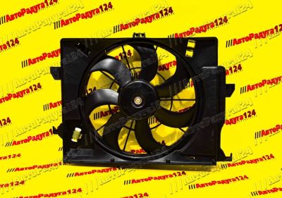 Лот: 18653049. Фото: 1. Электровентилятор основной Hyundai... Электрооборудование