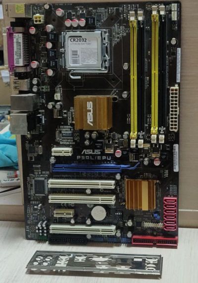 Лот: 19614855. Фото: 1. Мат. плата ASUS P5QPL/EPU 4DDR2... Материнские платы
