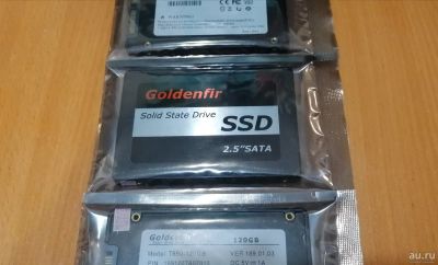 Лот: 16234259. Фото: 1. SSD 2.5" 120Gb Goldenfir (новые... SSD-накопители