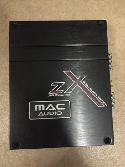 Лот: 9089587. Фото: 1. Mac Audio ZX 2000 Black Edition... Усилители