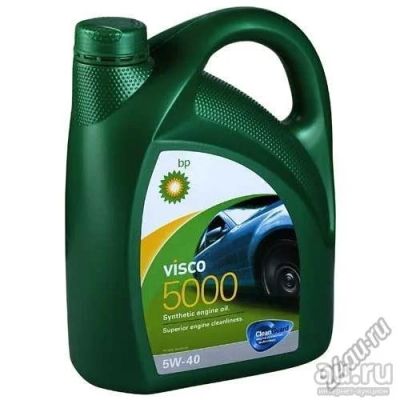 Лот: 13513965. Фото: 1. Масло моторное BP Visco 5000 5W-40... Масла, жидкости