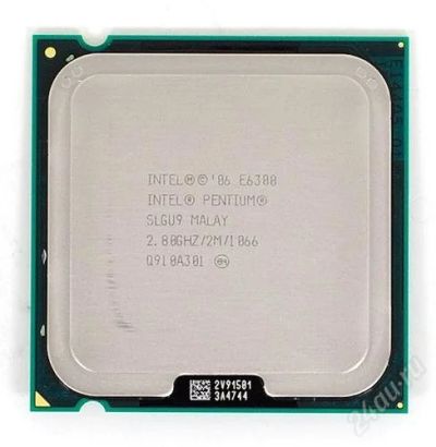 Лот: 2869210. Фото: 1. Intel Core 2 Duo E6300 (1866MHz... Процессоры