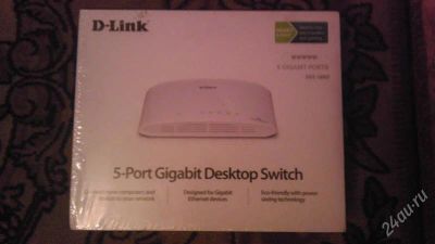 Лот: 2067183. Фото: 1. Сетевой коммутатор D-Link DGS-1005D... Маршрутизаторы (роутеры)