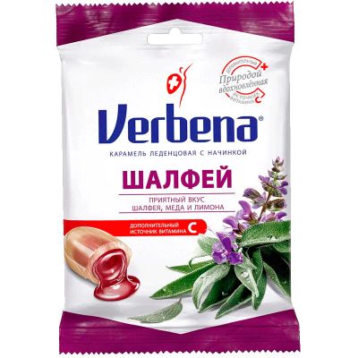 Лот: 23723506. Фото: 1. Вербена Шалфей карамель леденцовая... Лекарства