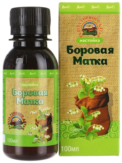 Лот: 25334675. Фото: 1. Боровая матка настойка 100мл. Народная медицина, БАДы