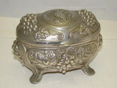 Лот: 16540165. Фото: 1. Шкатулка винтажная (Y288). Предметы интерьера и быта