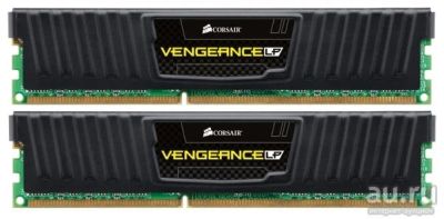 Лот: 9967296. Фото: 1. Corsair VengeanceLP 2x4GB 1600... Оперативная память