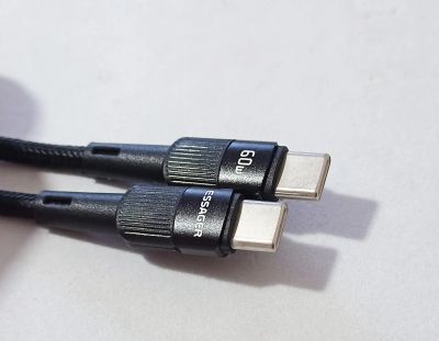 Лот: 21448190. Фото: 1. 60W Кабель Type-C Type-C 5A 1м... Шлейфы, кабели, переходники