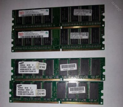 Лот: 3347896. Фото: 1. 2Gb DDR 4*512 Mb. Оперативная память