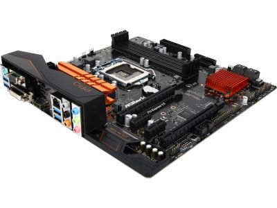 Лот: 10491353. Фото: 1. Материнская плата MB ASRock B150M... Материнские платы