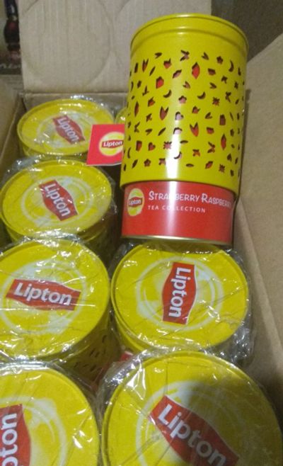 Лот: 17030856. Фото: 1. набор Lipton липтон подсвечник... Свечи