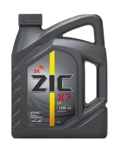 Лот: 20360760. Фото: 1. ZIC NEW X7 LS 10W40 4л (масло... Масла, жидкости