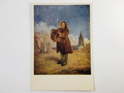 Лот: 23298543. Фото: 1. Антуан Ватто. Савояр с сурком... Открытки, конверты