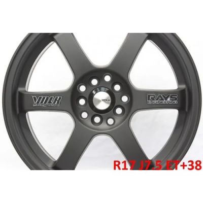 Лот: 5264680. Фото: 1. Rays TE37 R17 J7,5 ET+38 5x100... Диски