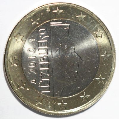 Лот: 8649269. Фото: 1. 1 евро 2010 год. Люксембург. Европа