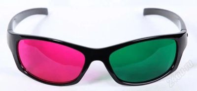 Лот: 1126960. Фото: 1. Зелено-пурпурные (green-magenta... 3D-очки