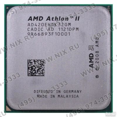 Лот: 8173417. Фото: 1. AMD Athlon II X3 420e (AD420EH... Процессоры