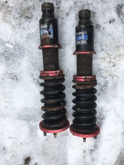 Лот: 17393505. Фото: 1. Койловеры (пара перед) Honda Civic... Ходовая, подвеска, рулевое управление