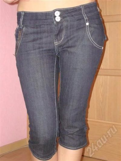 Лот: 356342. Фото: 1. бриджи fishbone 42-44 новые! 300р. Брюки, шорты